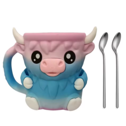 Antifreeze ice cream stand cup with cookie container